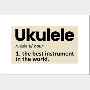 ukulele Posters and Art